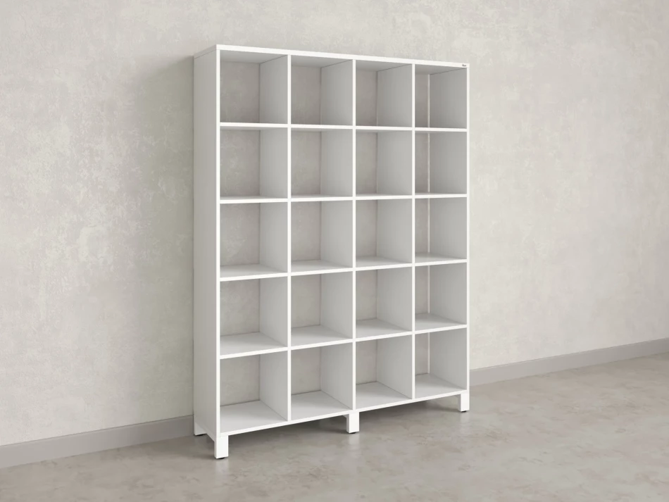 Стеллаж, 20 ячеек 1500х370х1980 RM144-150x37 Белый/Белый