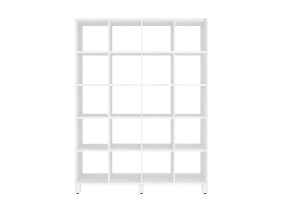 Стеллаж, 20 ячеек 1500х370х1980 RM144-150x37 Белый/Белый