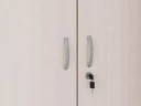 Гардероб RLG042 700х350х1830 Дуб Молочный, Серия ЛАЙТ | LIGHT