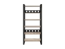 Стеллаж, 6 уровней 900x370x1920 RM132-90x37 Дуб Маувелла/Черный