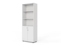 Шкаф комбинированный RLG037 700х350х1830 Белый, Серия ЛАЙТ | LIGHT