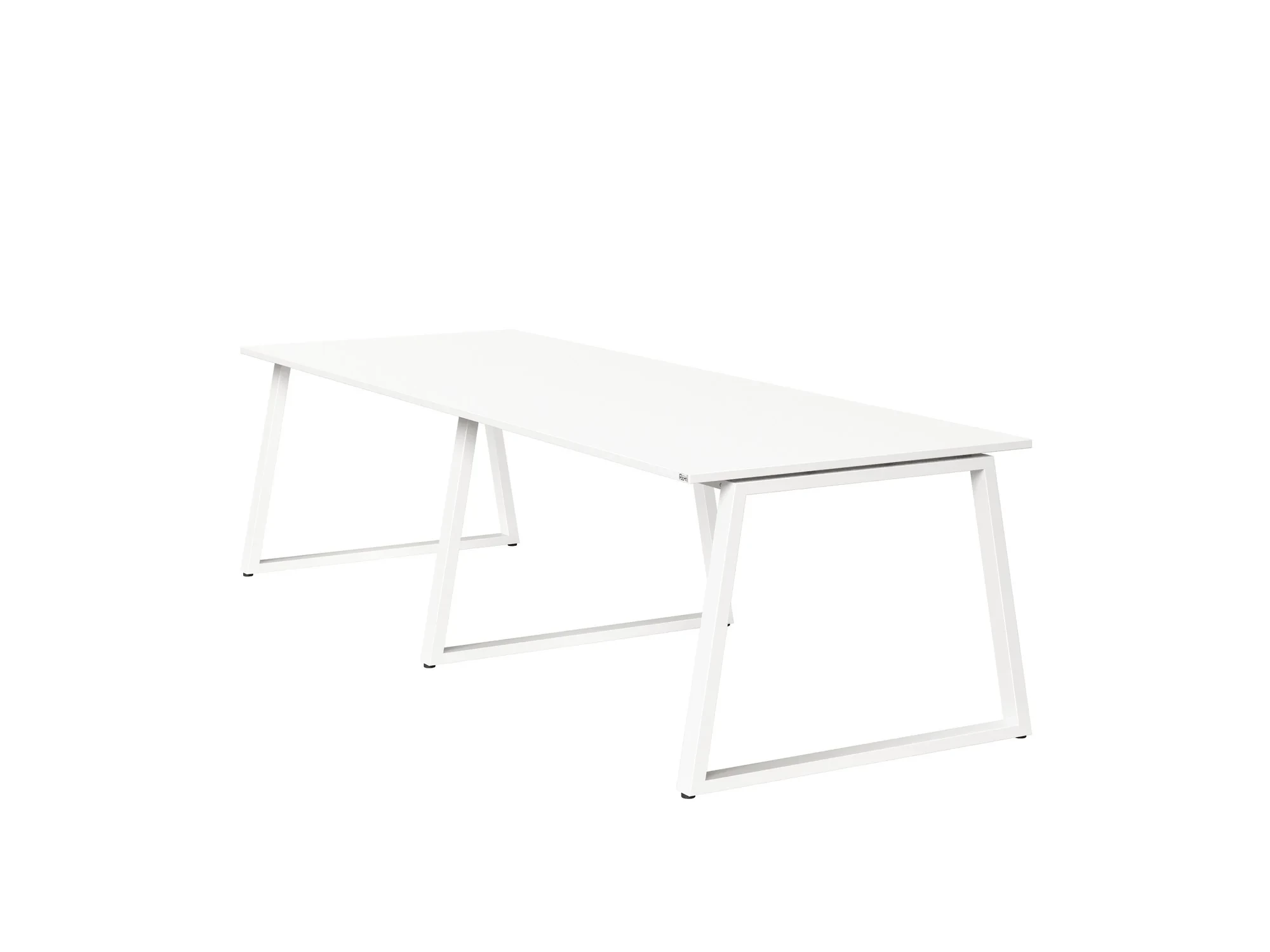 Cтол для переговоров, на A-обазном каркасе 2600x1600x750 RM083-260x160 Белый/Белый