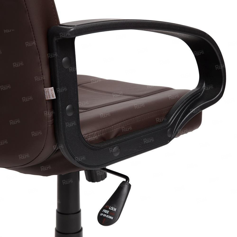 Кресло СН747 Коричневый/Коричневый, Экокожа (арт. 2558)