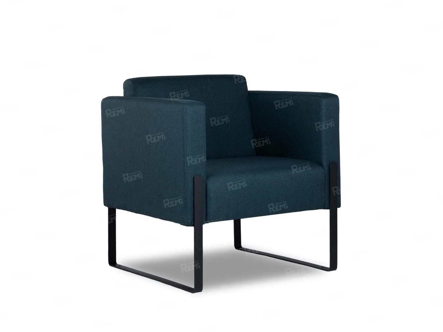 Кресло ТРЕНД на 1 место цвет Темно-синий