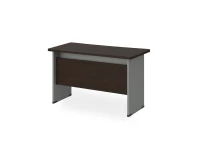 BRL RB002-120х85 Стол прямой с вогнутой столешницей 850 мм 1200х850х740 Венге/Серый вулкан-кий