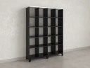Стеллаж, 20 ячеек 1500х370х1980 RM144-150x37 Белый/Черный