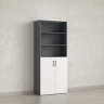 Шкаф комбинированный, регулируемые опоры, 6 уровней 900x420x2100 RM155-90x41 Белый/Серый