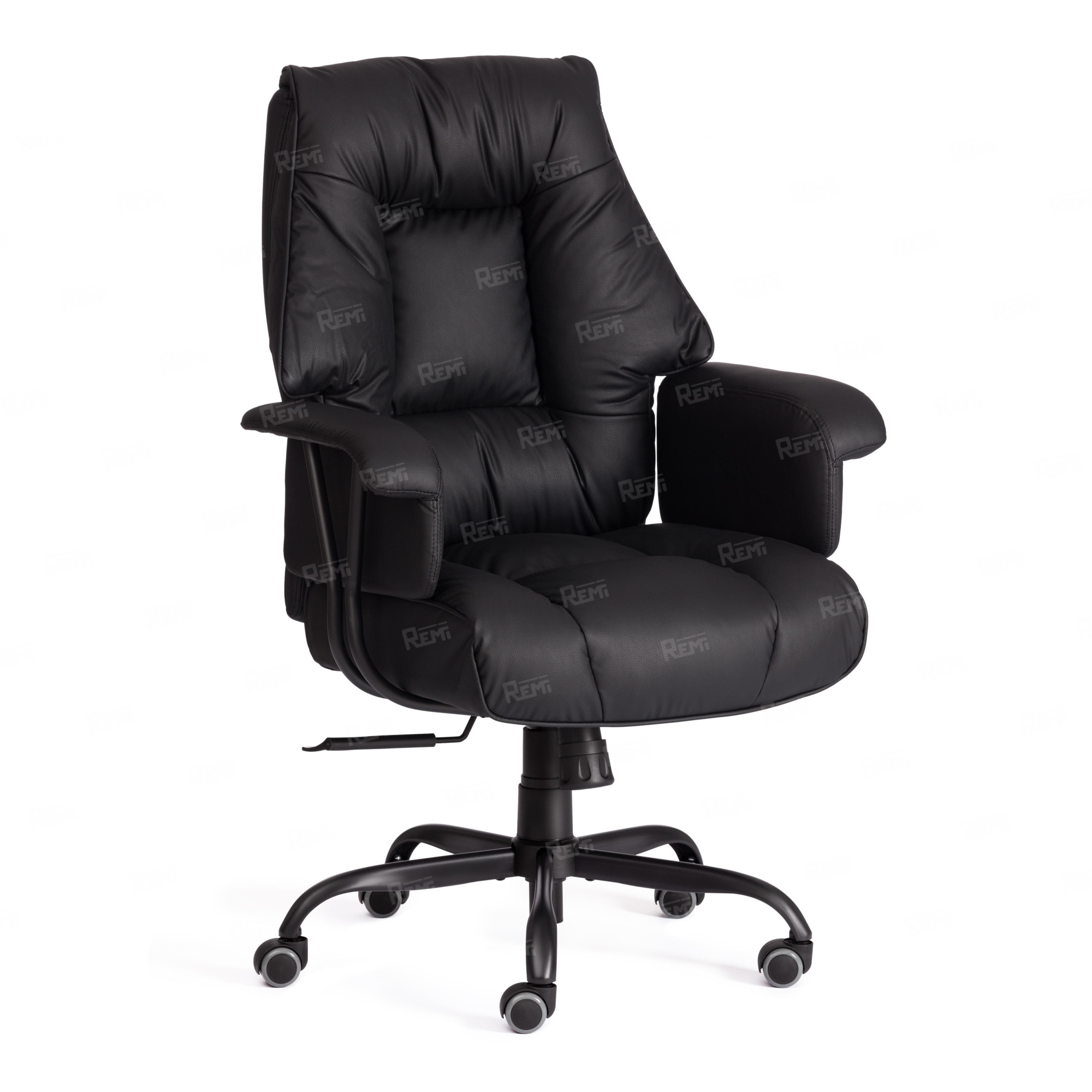 Кресло BROOKLYN Черный/Черный, Экокожа (арт. 21816)