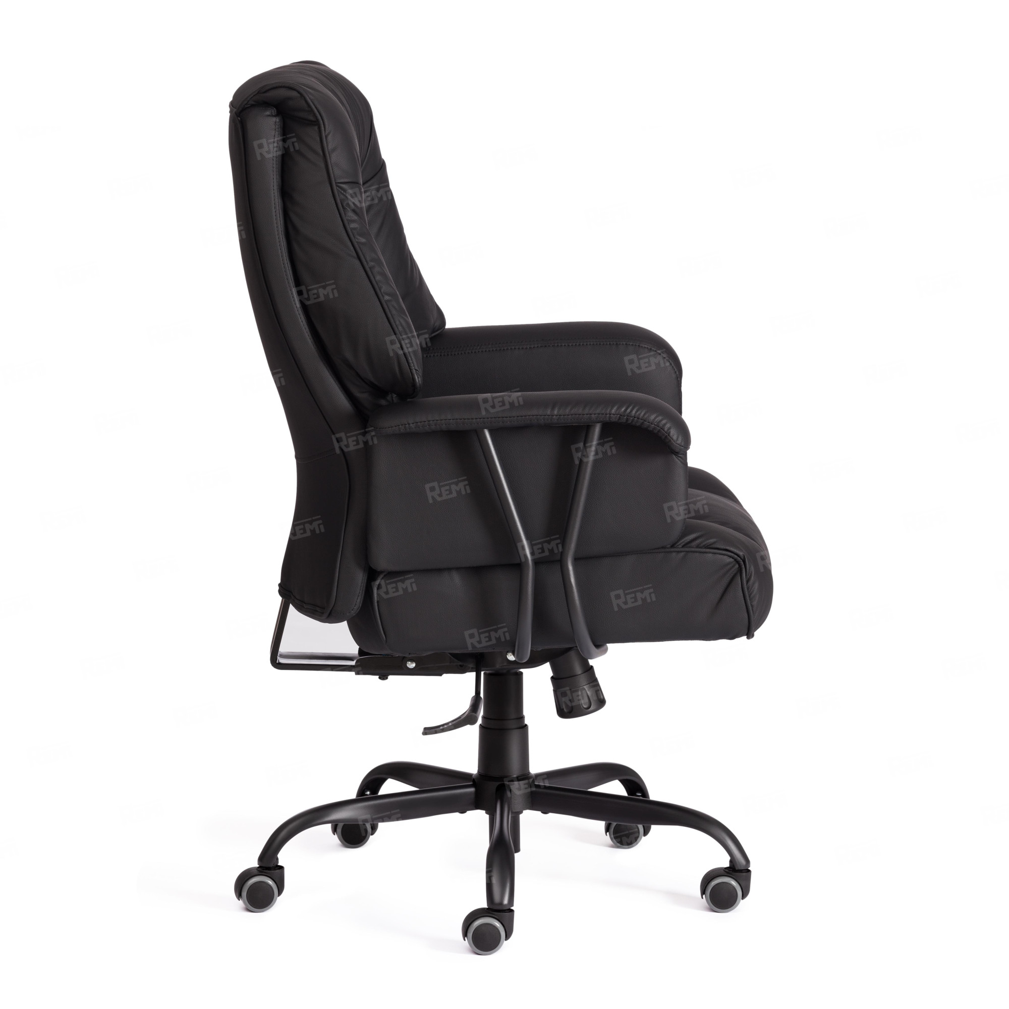 Кресло BROOKLYN Черный/Черный, Экокожа (арт. 21816)