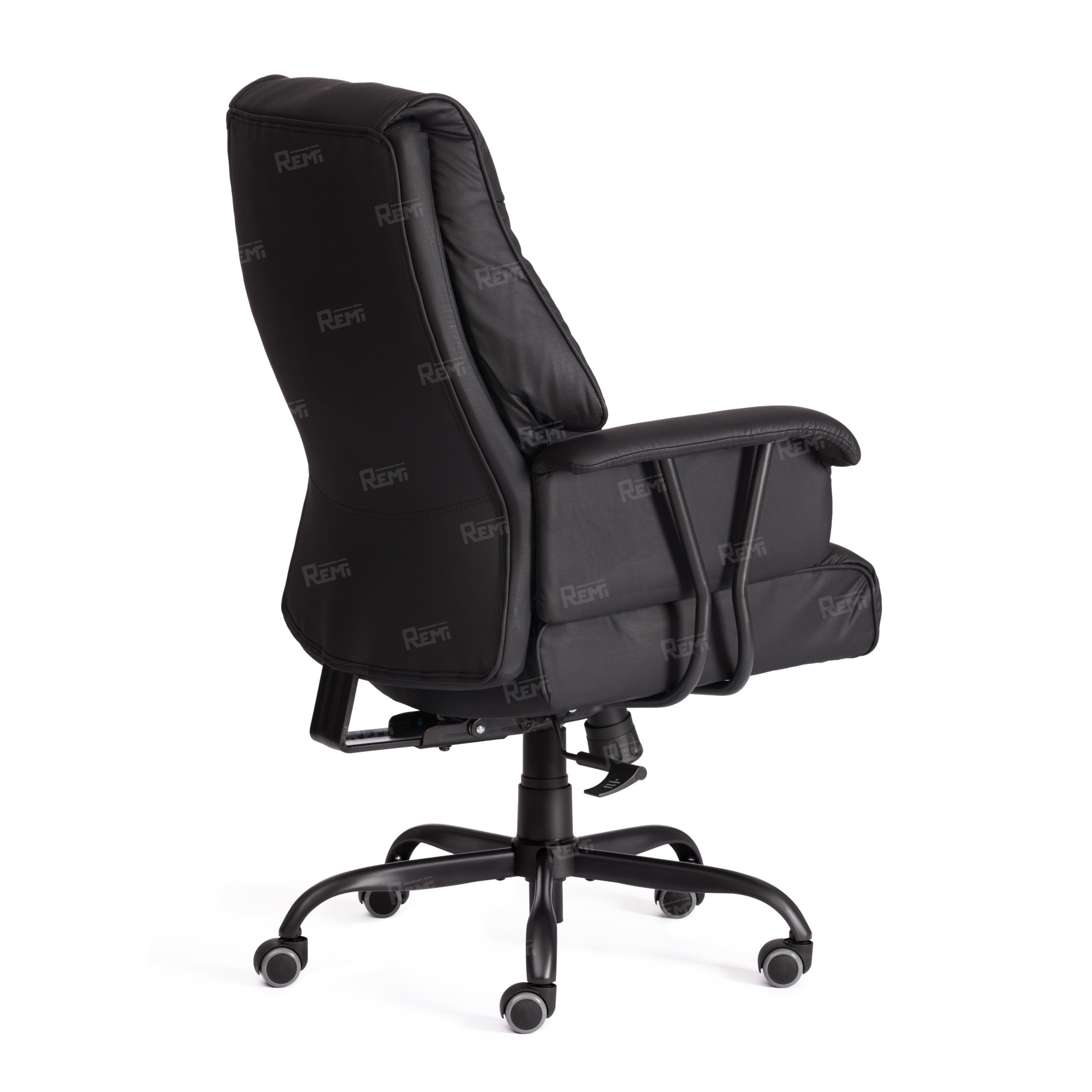 Кресло BROOKLYN Черный/Черный, Экокожа (арт. 21816)