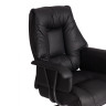Кресло BROOKLYN Черный/Черный, Экокожа (арт. 21816)