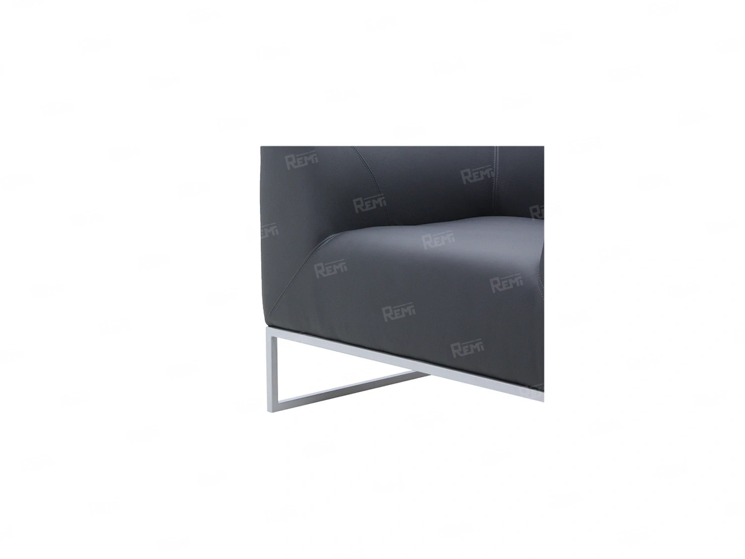 Кресло Вики на 1 место цвет Серый