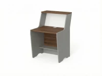 BRL RB084-120х82 Модуль прямой высокий 1200х822х1175 Орех Вармия/Серый вулканический