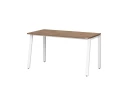 Стол прямой на Л-образных опорах 1800x700x750 RM004-18x7 Дуб Юстус/Белый