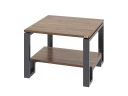 Журнальный стол с полкой 900x700x550 RM181-9x7 Дуб Юстус/Серый