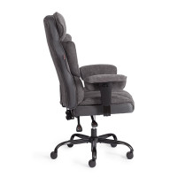 24854 Кресло Comfy BL Серый/Серый, Ткань