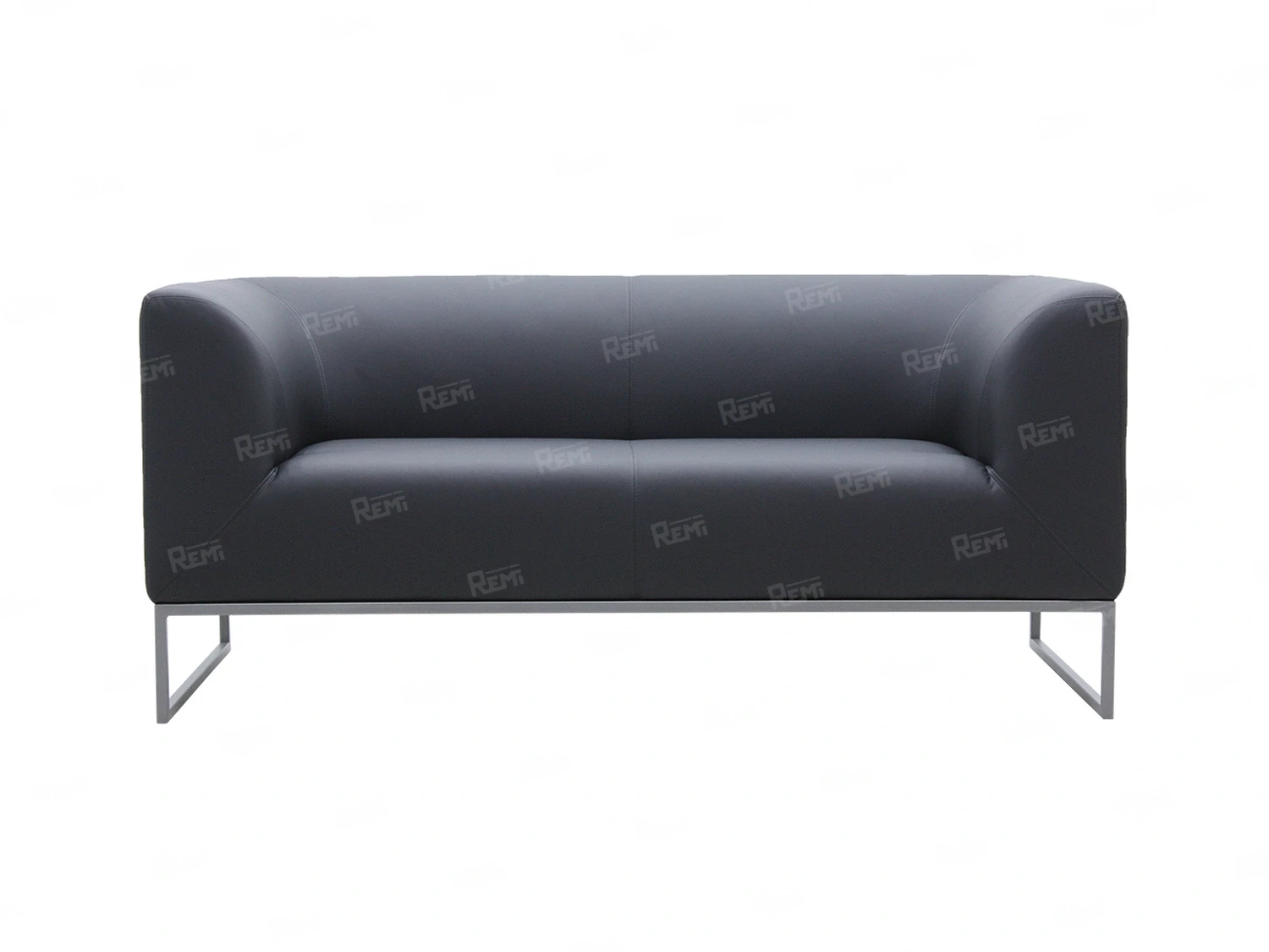 Диван Вики на 2 места цвет Серый