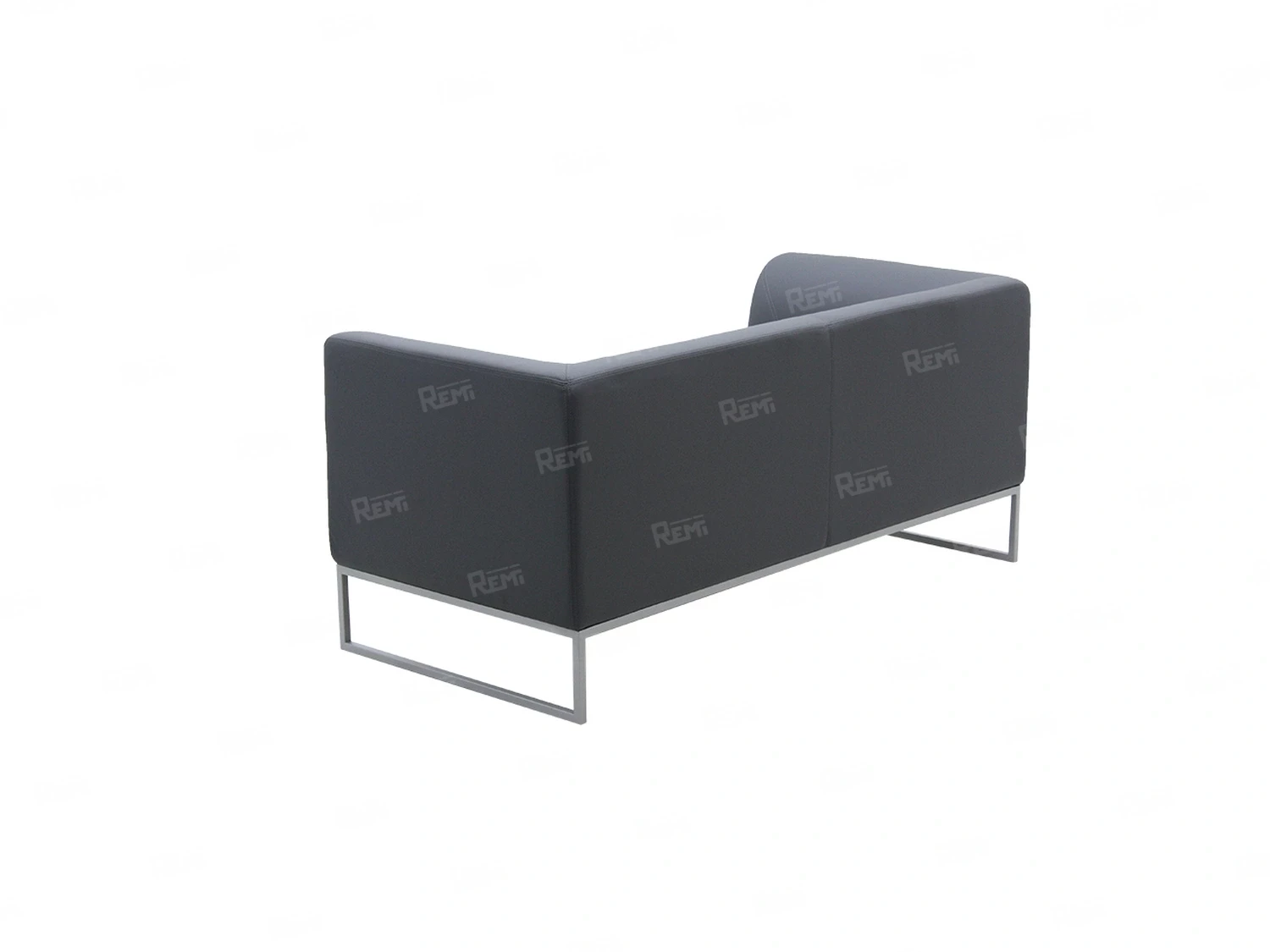 Диван Вики на 2 места цвет Серый