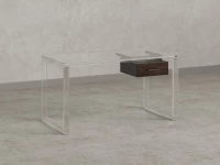 Тумба подвесная, один ящик 400x452x150 RM200-16х7 Дуб Апрельский Шоколадный/Серый