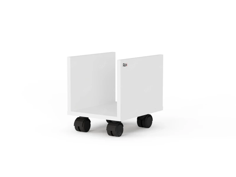 Мобильная подставка RLG058 25x32x28 Белый, Серия ЛАЙТ | LIGHT
