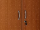 Гардероб RLG043 700х550х1830 Вишня, Серия ЛАЙТ | LIGHT