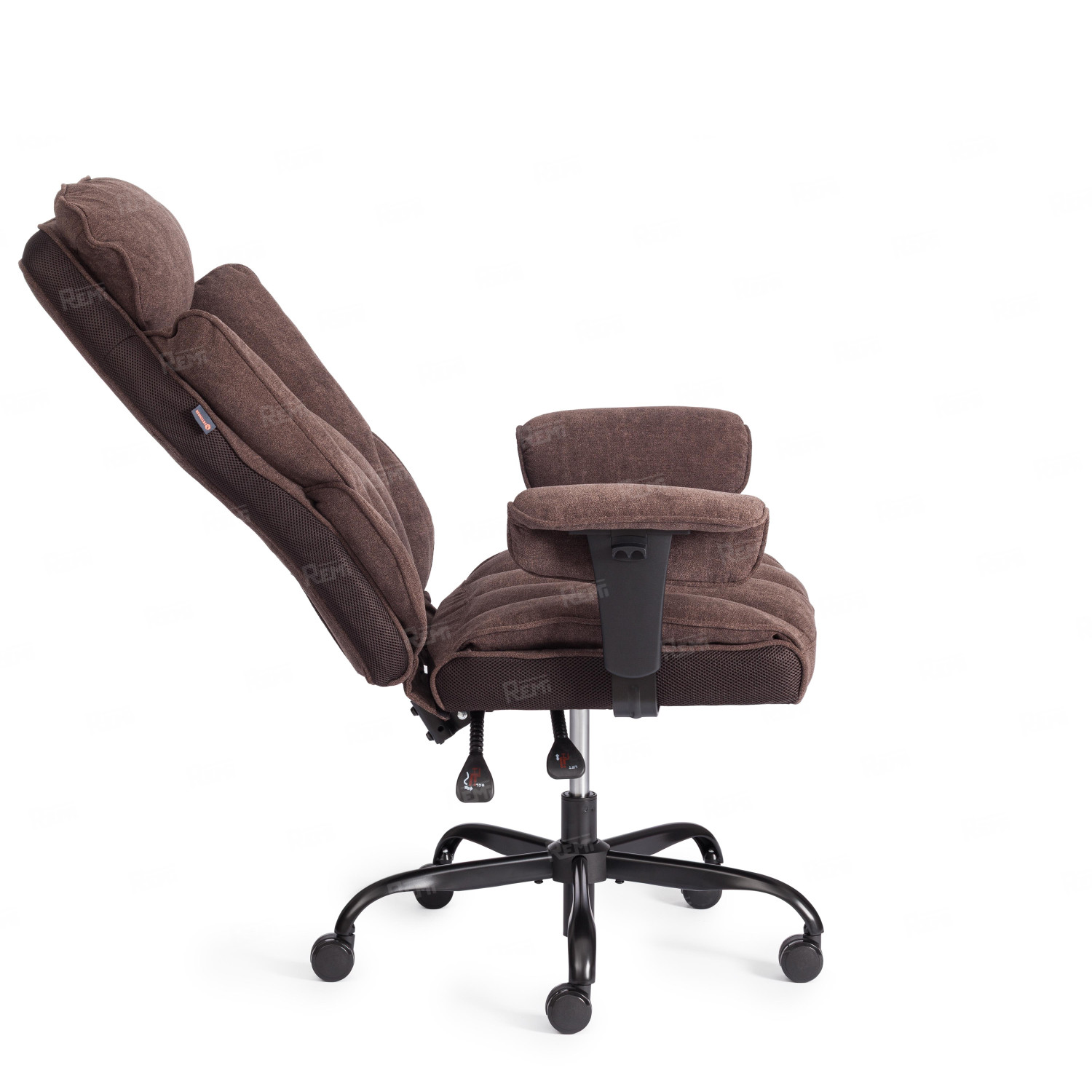 24855 Кресло Comfy BL Коричневый/Коричневый, Ткань