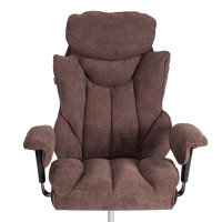 24855 Кресло Comfy BL Коричневый/Коричневый, Ткань