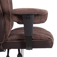24855 Кресло Comfy BL Коричневый/Коричневый, Ткань