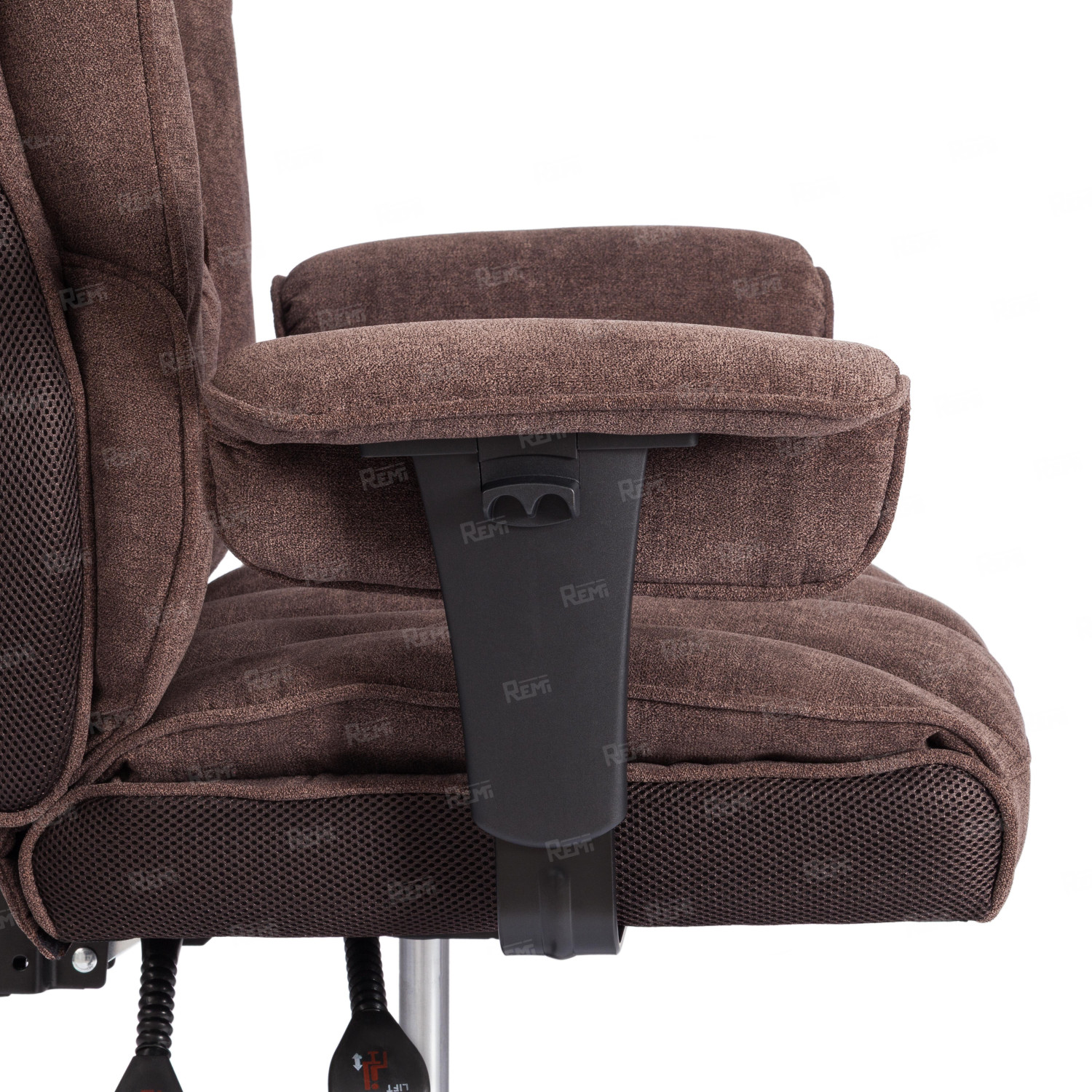 24855 Кресло Comfy BL Коричневый/Коричневый, Ткань
