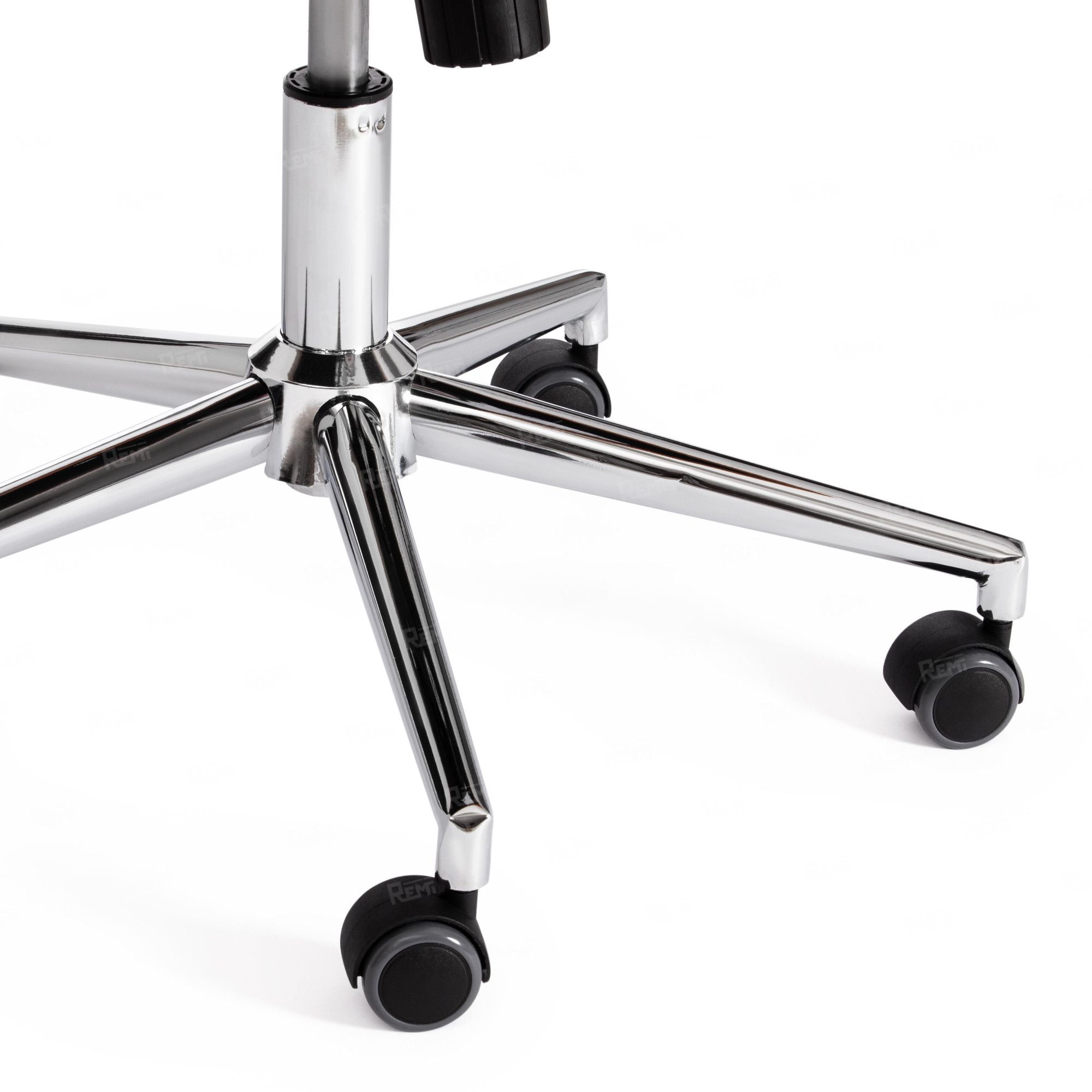 Кресло MILAN хром Розовый/Розовый, Флок (арт. 13950)