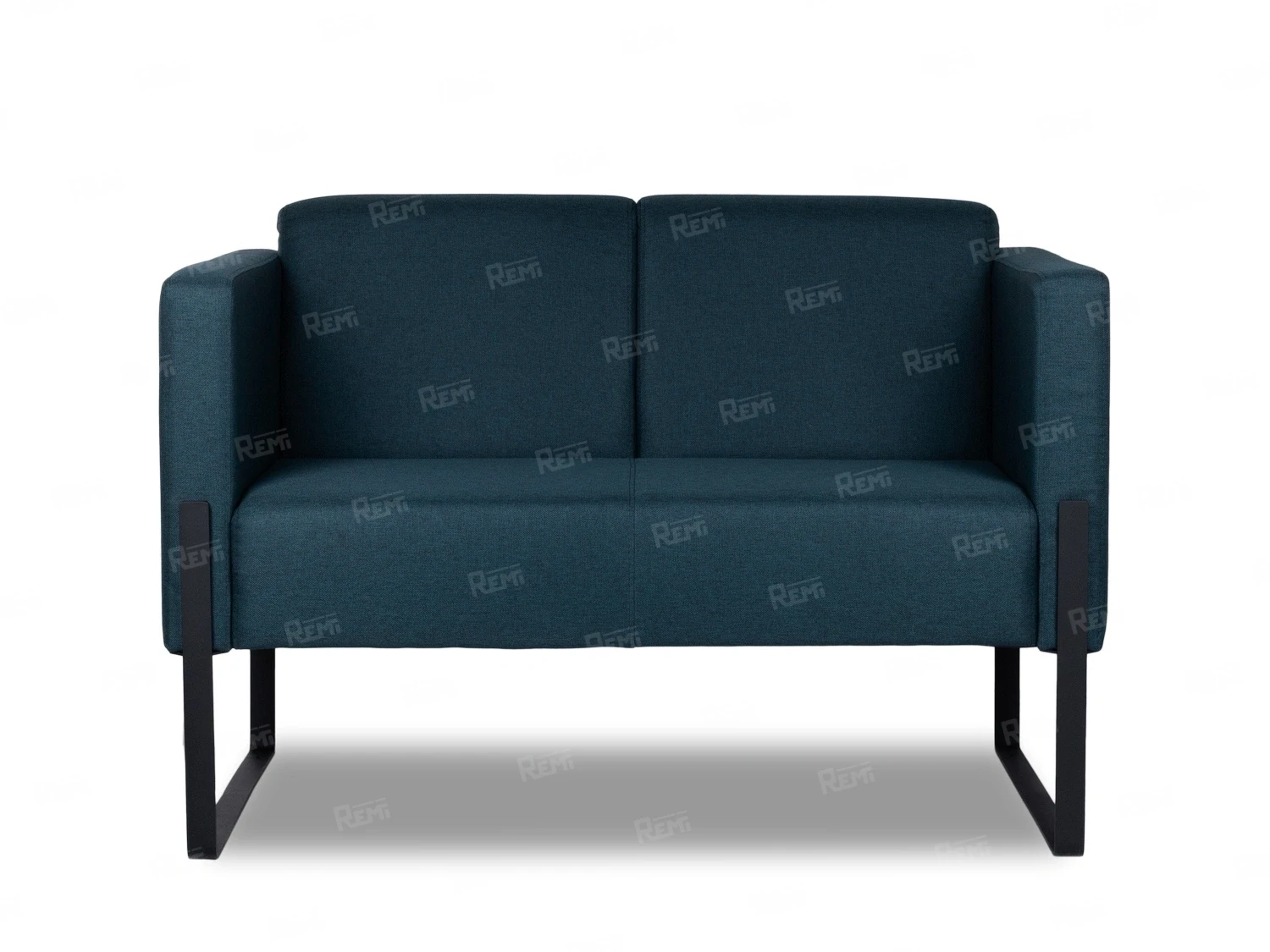 Диван ТРЕНД на 2 места цвет Темно-синий