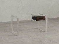 Тумба подвесная, один ящик 400x452x150 RM200-16х7 Дуб Апрельский Шоколадный/Черный