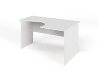 Угловой стол RLG005 140x100x75 Белый, Серия ЛАЙТ | LIGHT
