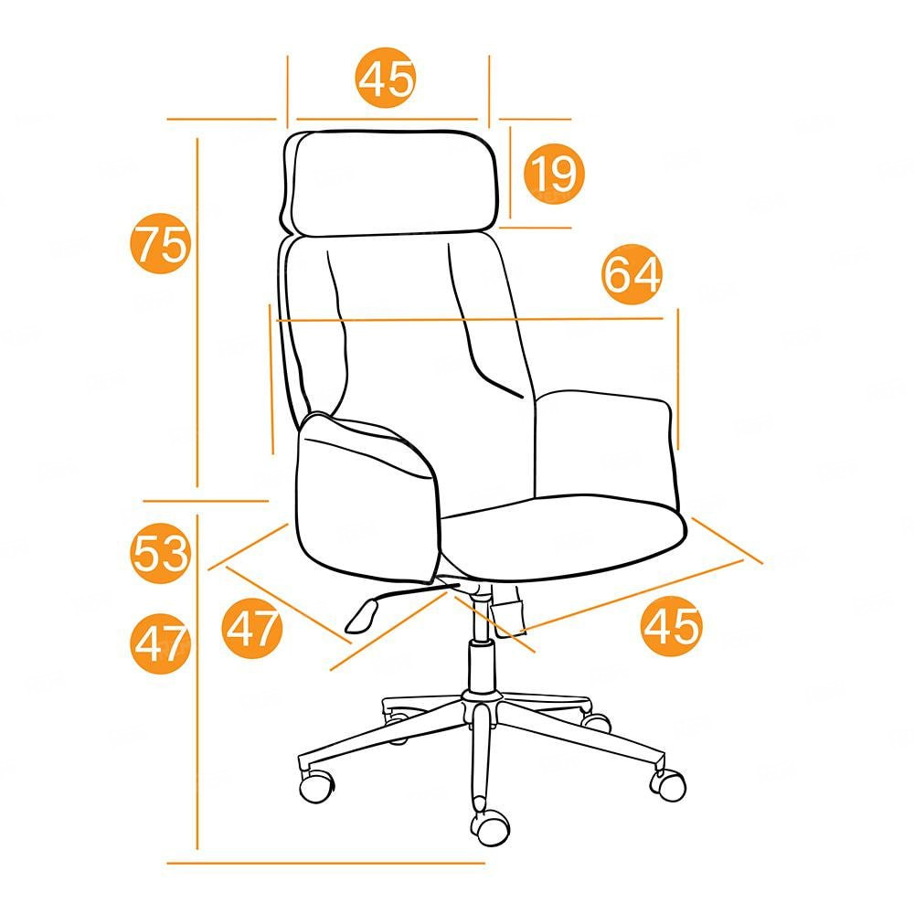 Кресло CHARM Серый/Серый, Ткань (арт. 13246)