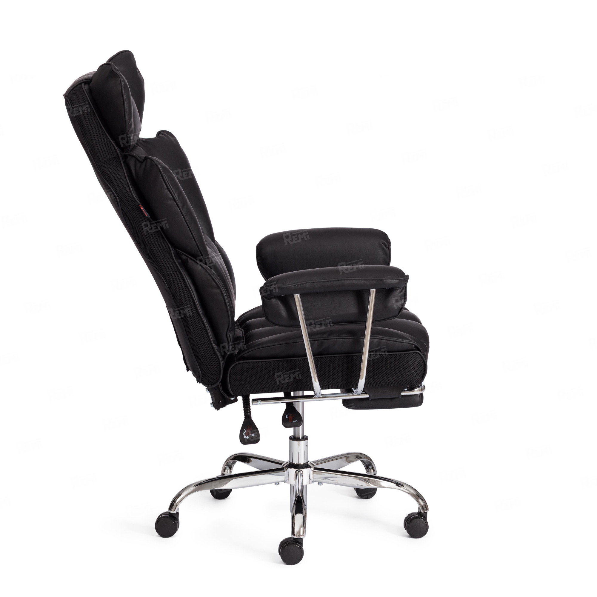 Кресло Comfy CR Черный/Черный, Экокожа (арт. 24856)