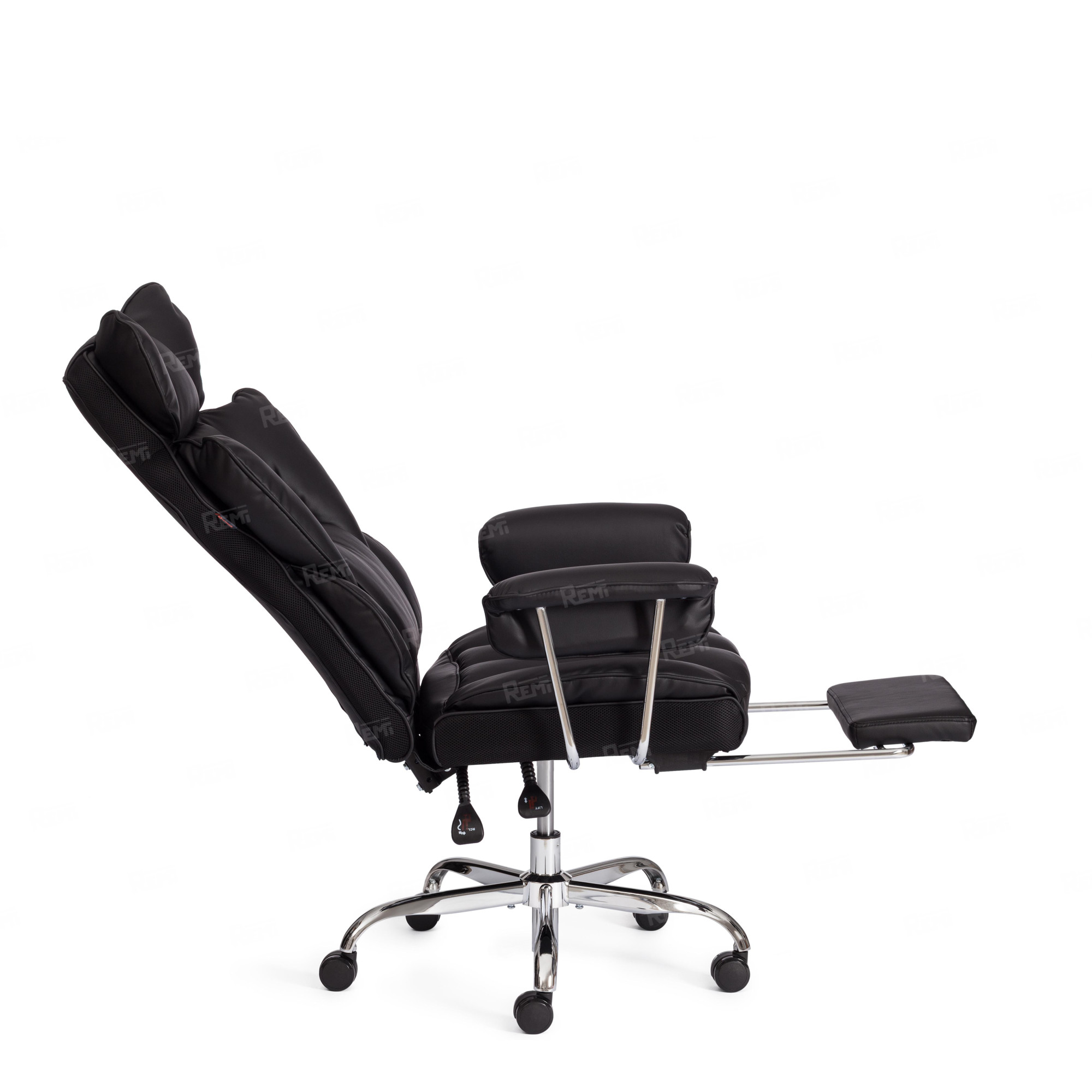 Кресло Comfy CR Черный/Черный, Экокожа (арт. 24856)