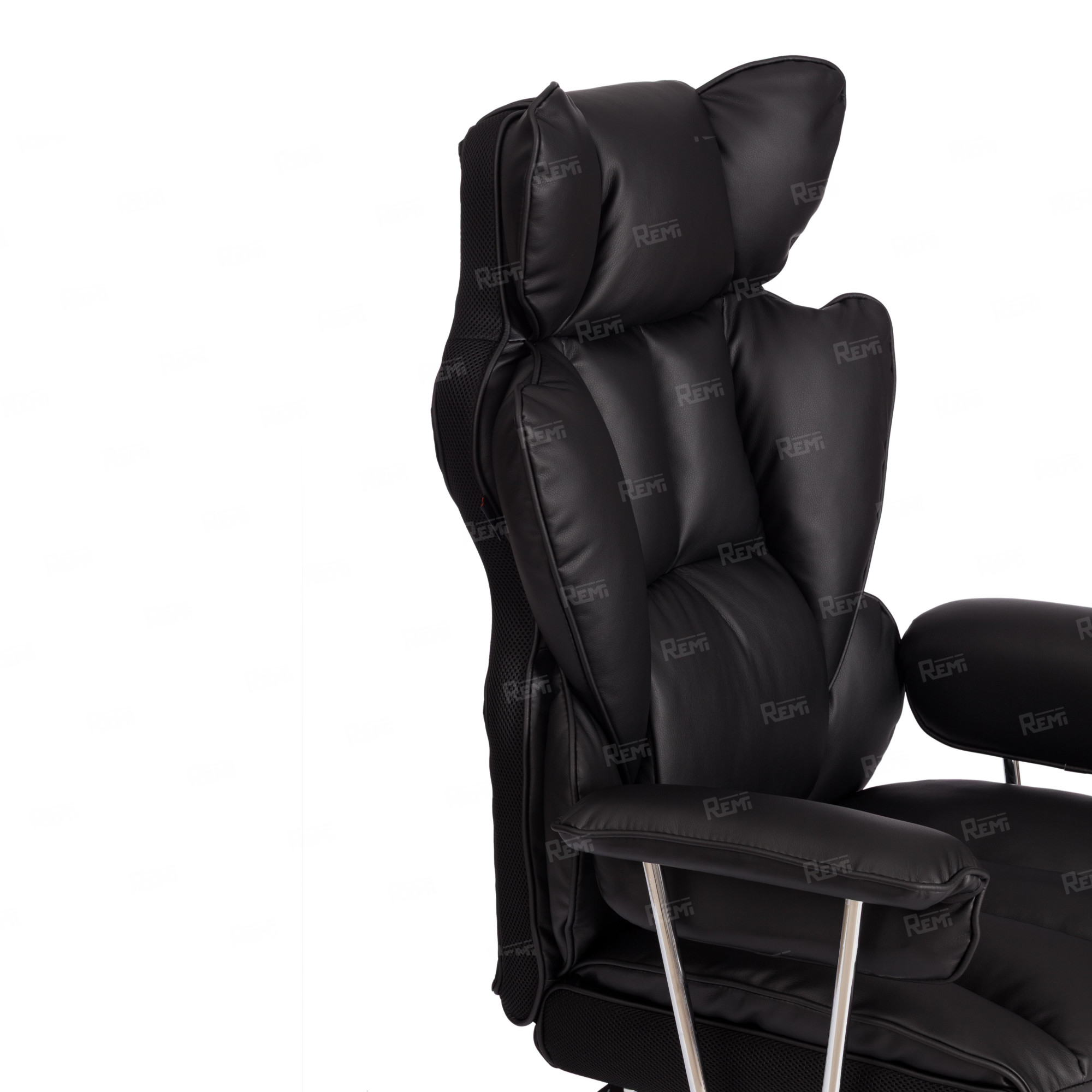 Кресло Comfy CR Черный/Черный, Экокожа (арт. 24856)