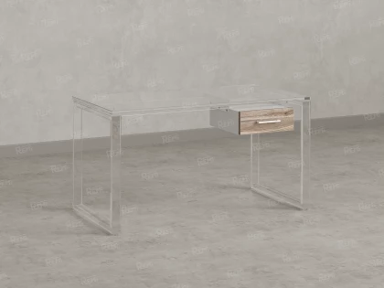 Тумба подвесная, один ящик 400x452x150 RM200-16х7 Дуб Маувелла/Белый