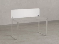 Экран-перегородка тканевый 800x16x400 RM207-80x40 Белый