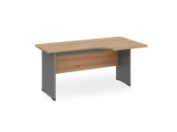 BRL RB085-160х95R Угловое рабочее место правое 1600х950х740 Акация/Серый вулкан-кий