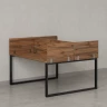 Бенч-система, 2 рабочих места, 5 ЛДСП экранов 1000x1400x750 RM169-4-10x14 Дуб Юстус/Черный