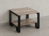 Журнальный стол с полкой 1200x800x550 RM181-12x8 Дуб Маувелла/Черный
