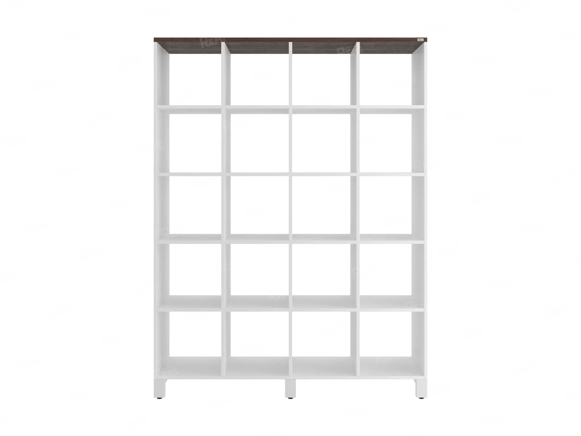Стеллаж, 20 ячеек 1500х370х1980 RM144-150x37 Дуб Апрельский шоколад/Белый
