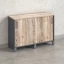 Низкий шкаф-купе 1200x420x850 RM124-120x42 Дуб Маувелла/Серый