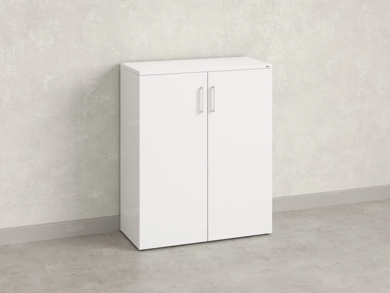 Шкаф распашной, регулируемые опоры, 3 уровня 900x420x1100 RM150-90x42 Белый/Белый