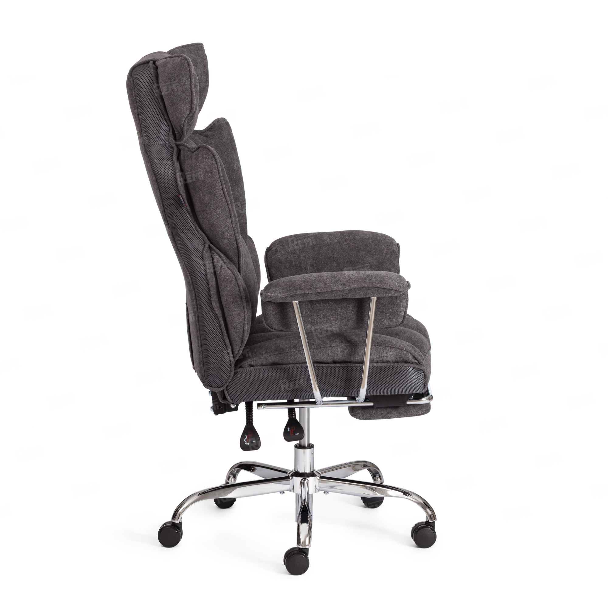 Кресло Comfy CR Серый/Серый, Ткань (арт. 24857)