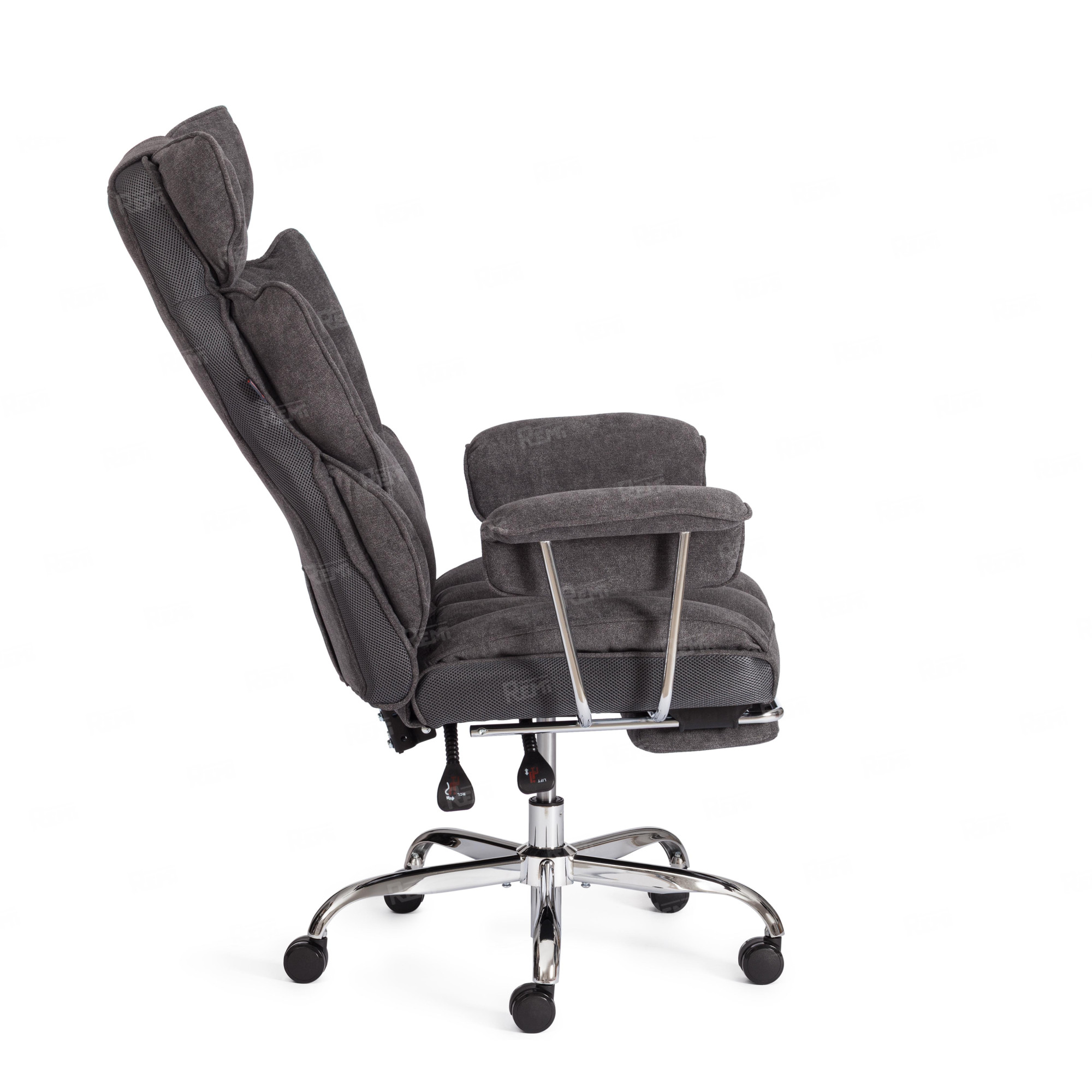 Кресло Comfy CR Серый/Серый, Ткань (арт. 24857)