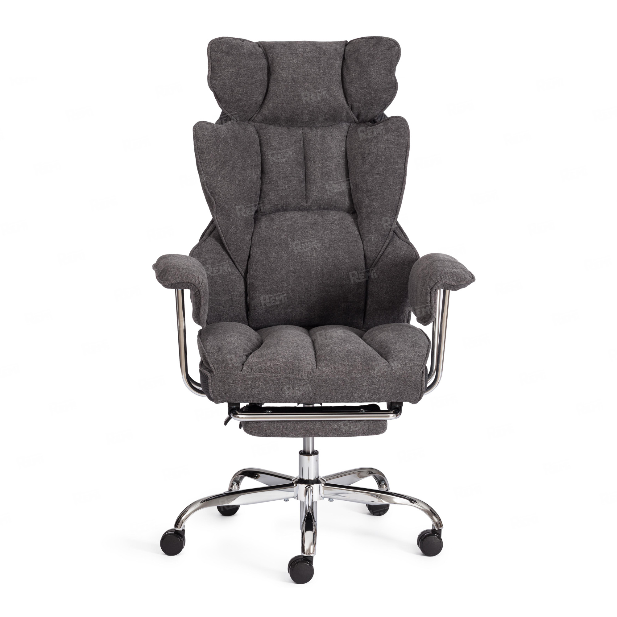 Кресло Comfy CR Серый/Серый, Ткань (арт. 24857)