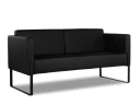 Диван ТРЕНД на 3 места цвет Черный