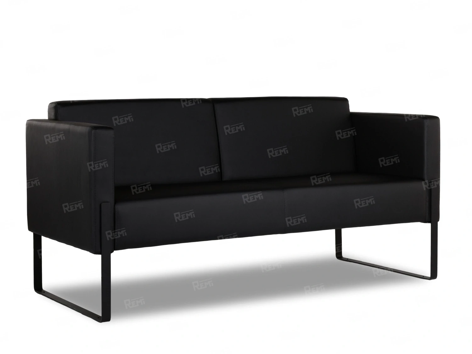 Диван ТРЕНД на 3 места цвет Черный